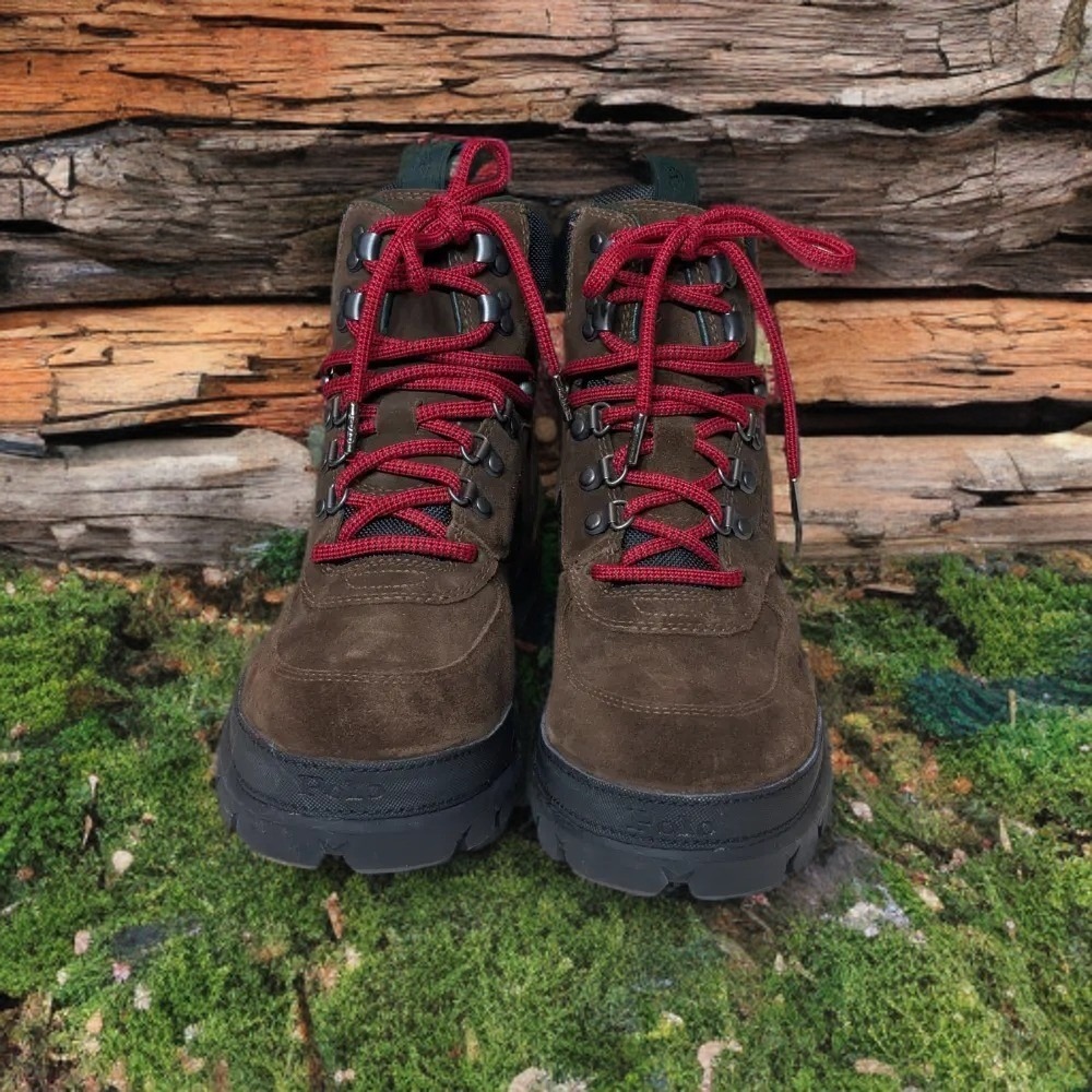 Polo Ralph Lauren Oslo Tactca Brown Suede Hiking Boots Sz 9D NWT $198
